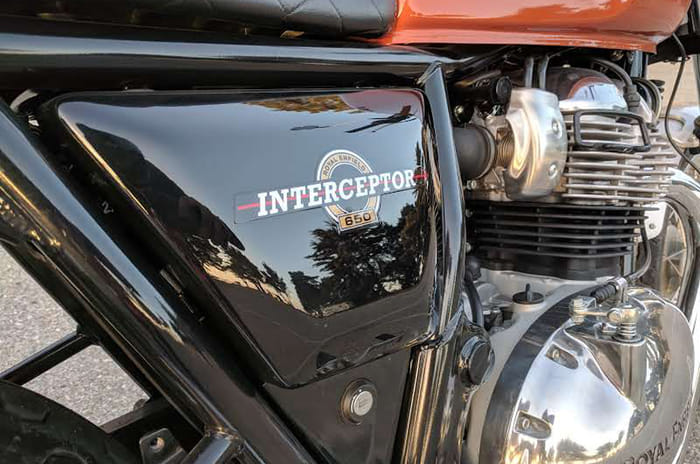 Royal Enfield Interceptor 650 logo